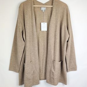 New Ryllace 100% Cashmere Cardigan Sweater Sz 2X